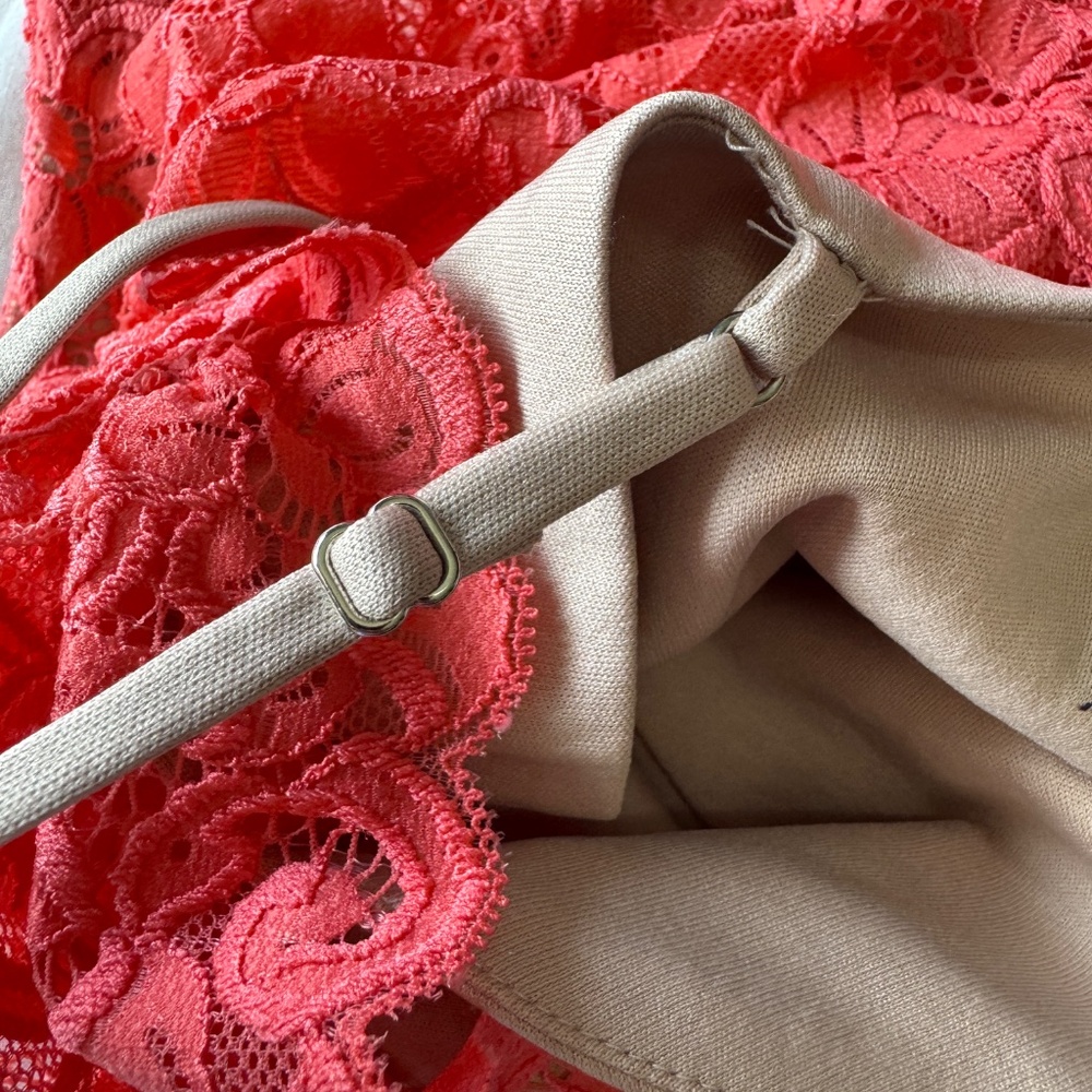 Ivanka Trump Lined Floral Lace Over Sheath Dress Pink 6 Wedding Guest Graduation - Picture 7 of 16